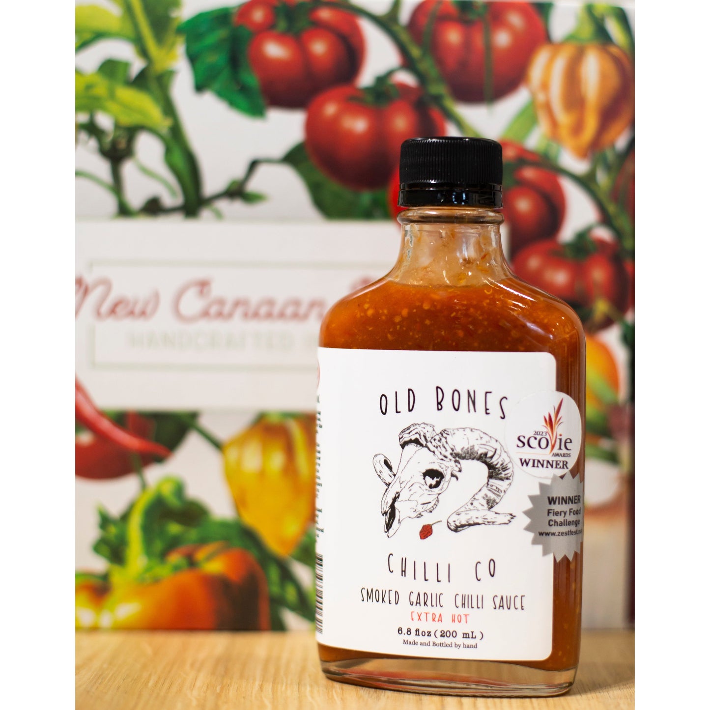 SMOKED GARLIC CHILLI SAUCE Extra Hot 200ml