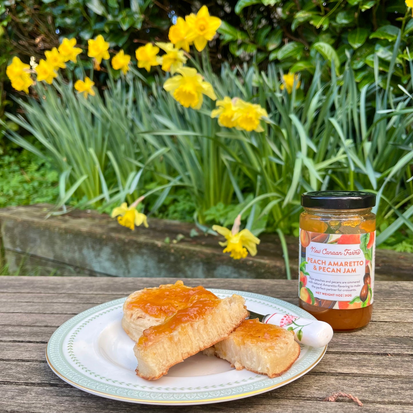 CONFITURE AUX PÊCHES AMARETTO ET NOIX DE PECAN